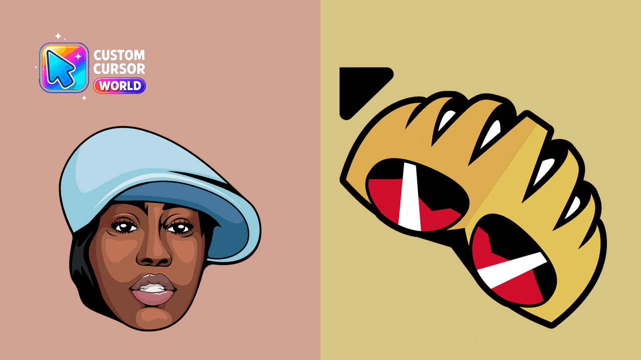 Прев'ю курсор-паку: Missy Elliott Custom Cursor for Chrome