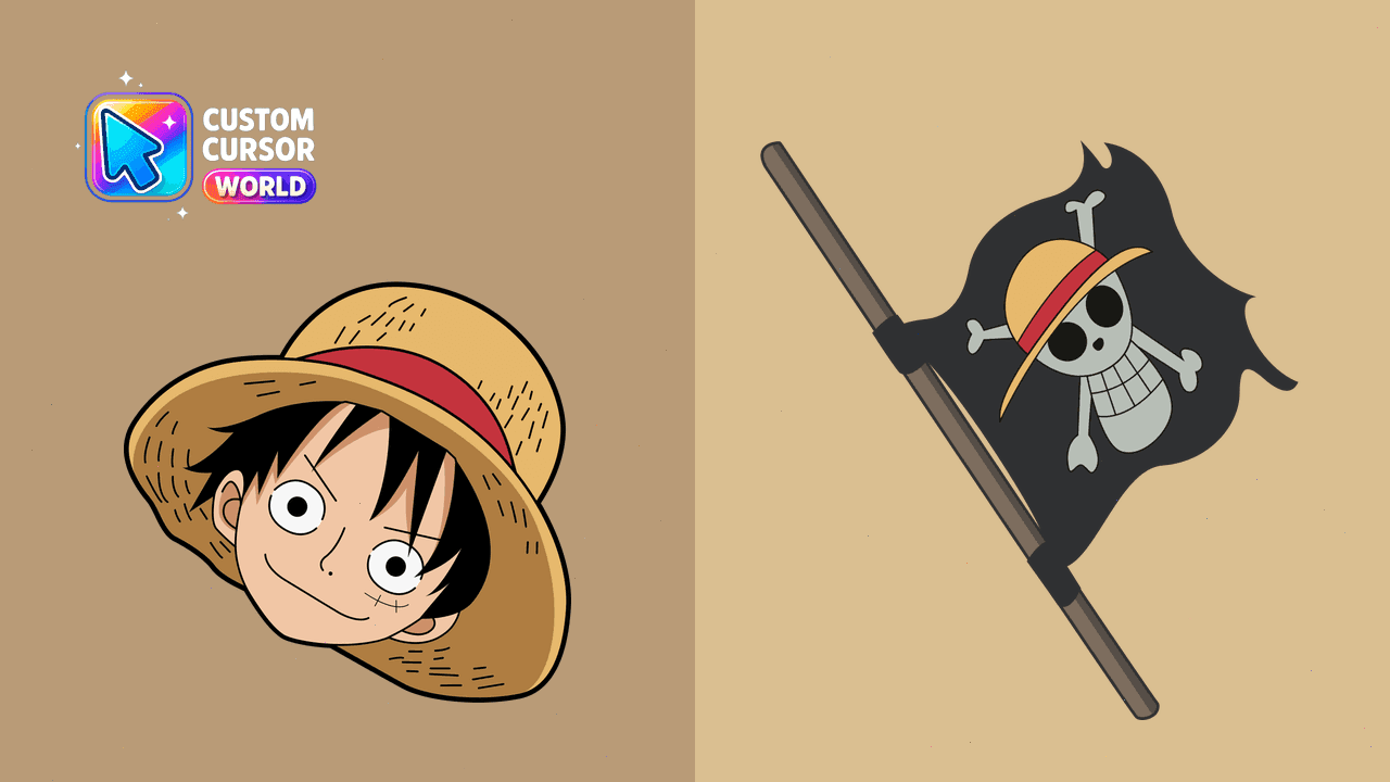 Прев'ю курсор-паку: Monkey D Luffy Cursor Pack