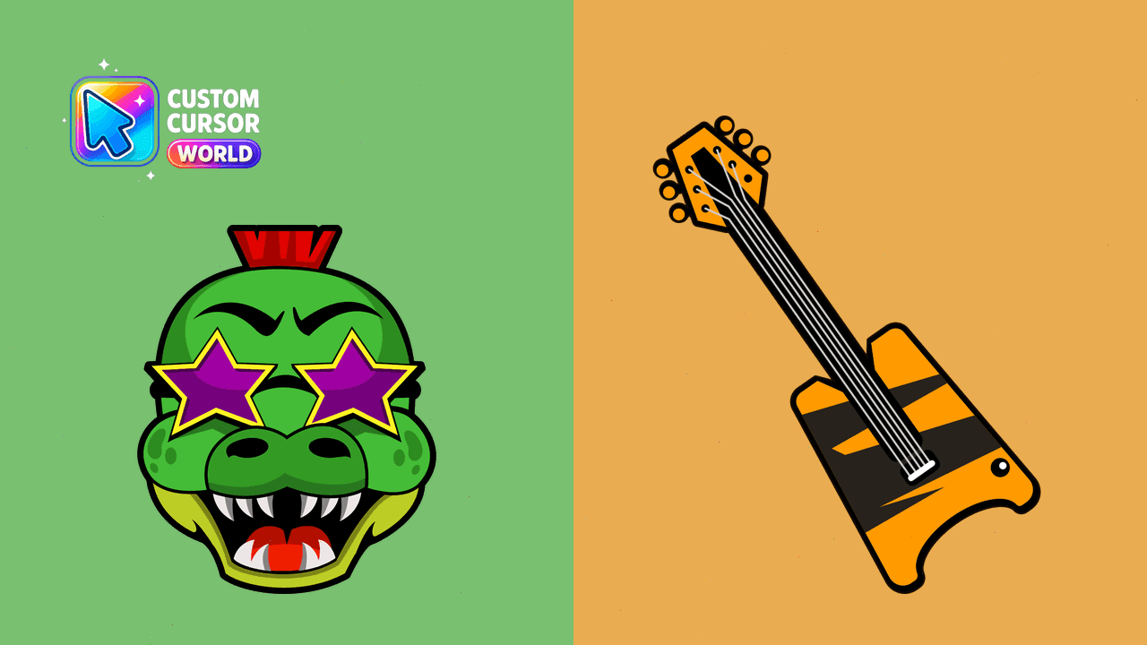 Прев'ю курсор-паку: Montgomery Gator Custom Cursor Pack