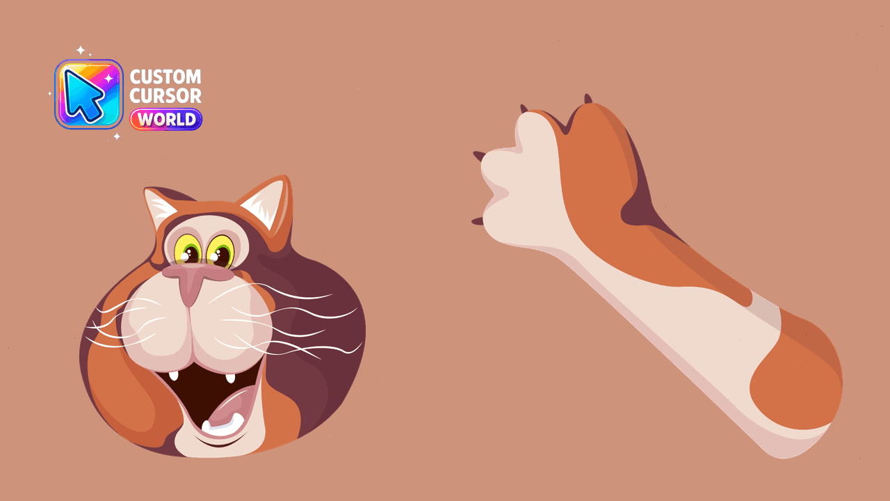 Прев'ю курсор-паку: Soulful Mr. Mittens Custom Cursor Pack