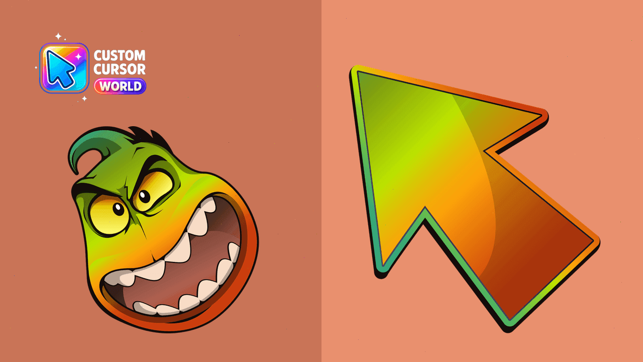 Прев'ю курсор-паку: Mr. Piranha Custom Cursor Pack