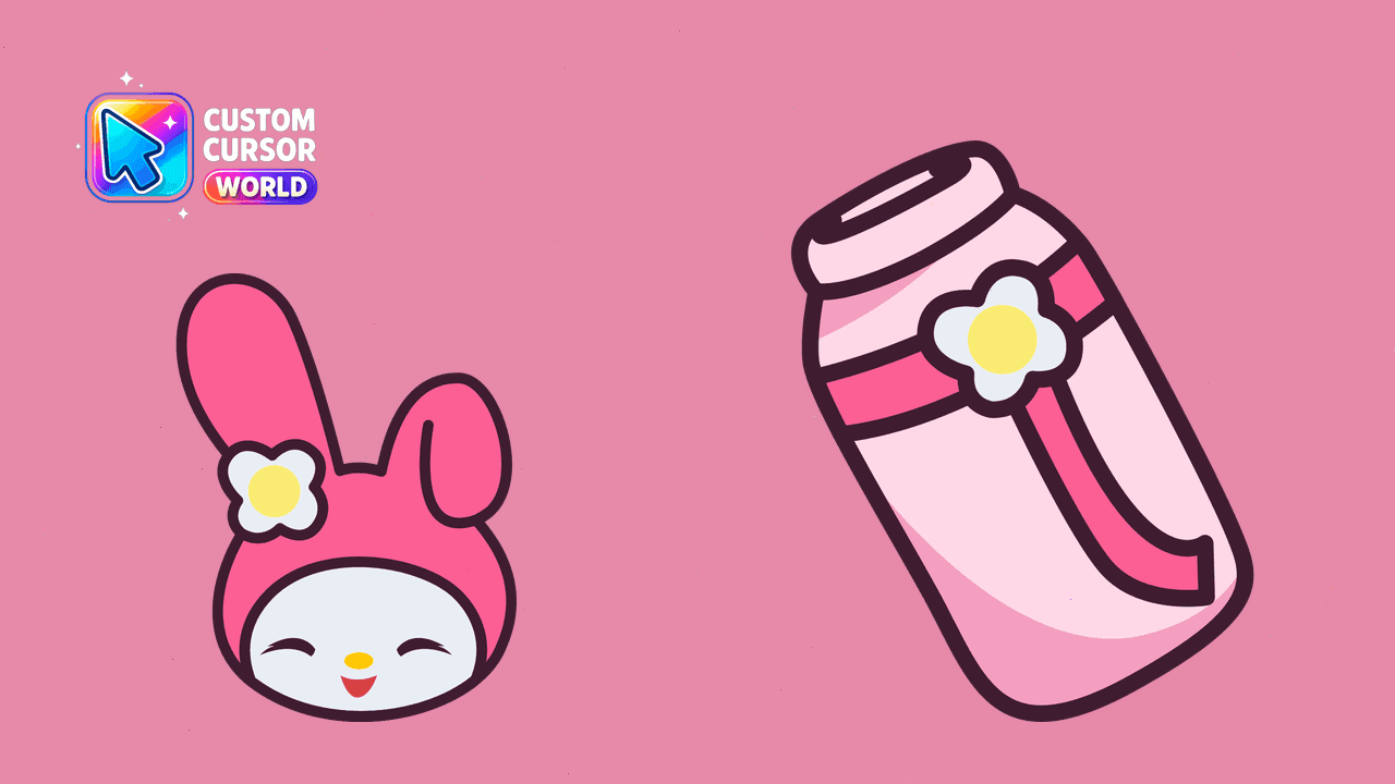 Прев'ю курсор-паку: My Melody Cursor Pack