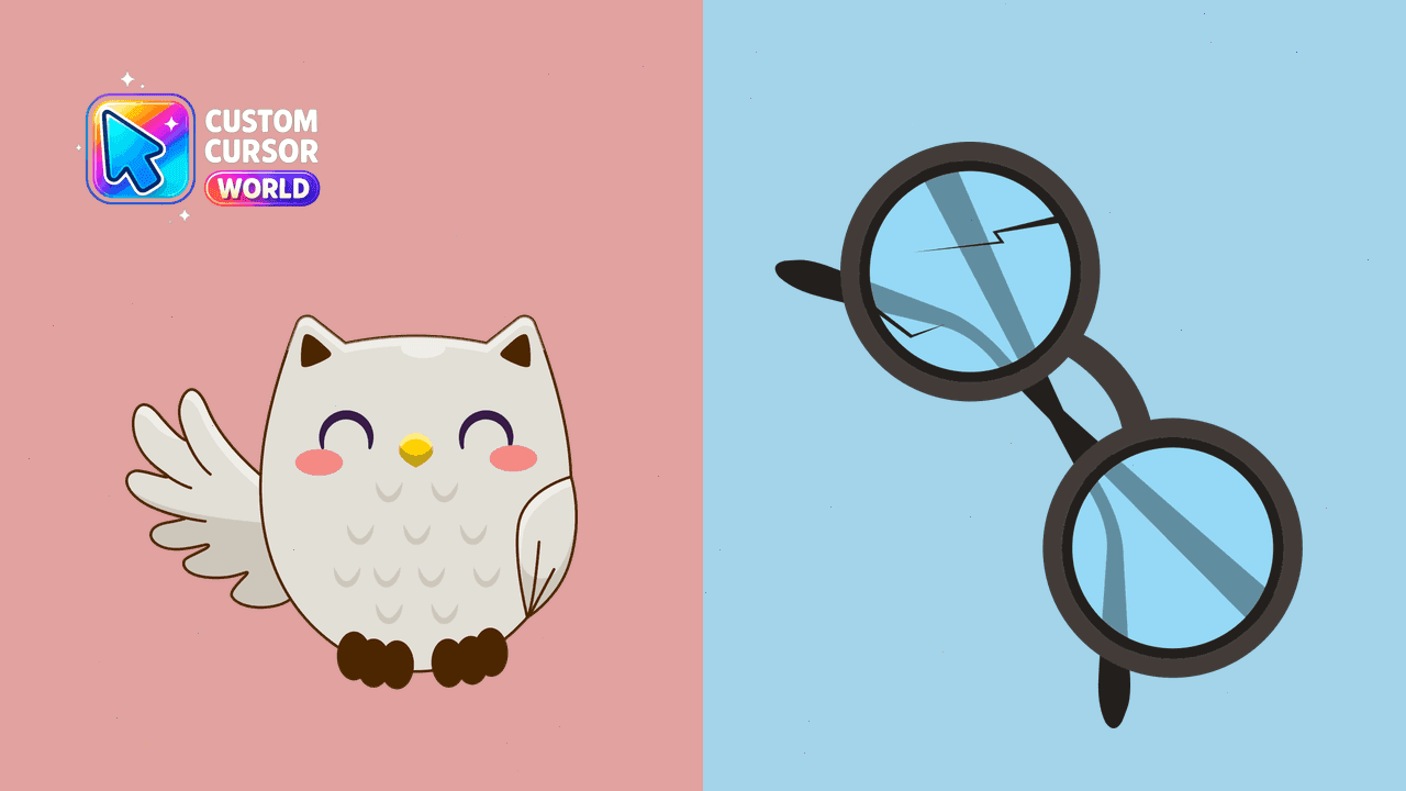 Прев'ю курсор-паку: Harry Potter Custom Cursor Pack - Owl Hedwig Collection