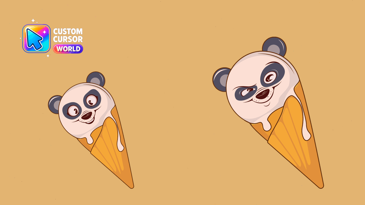 Прев'ю курсор-паку: Ice Cream Dessert Custom Cursor Pack