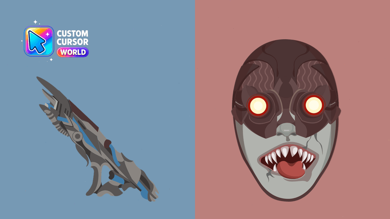 Прев'ю курсор-паку: Parademon Custom Cursor Pack