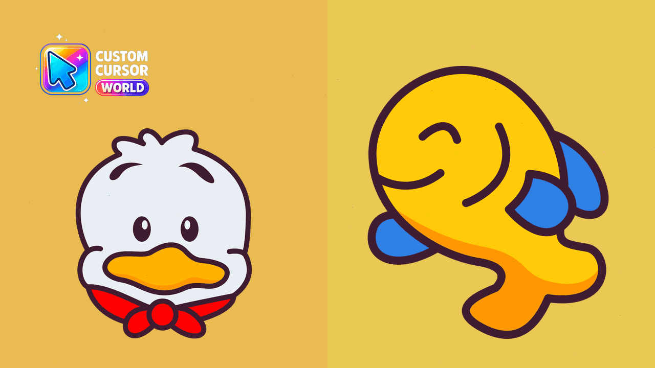 Прев'ю курсор-паку: Custom Pekkle Cursor Pack for Web Browsers