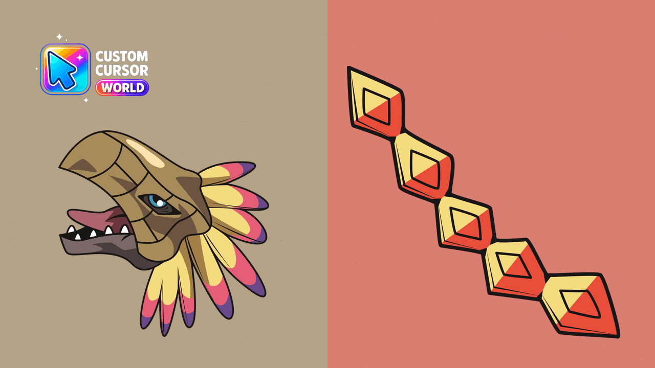 Прев'ю курсор-паку: Phoenixmon Fire Cursor Pack