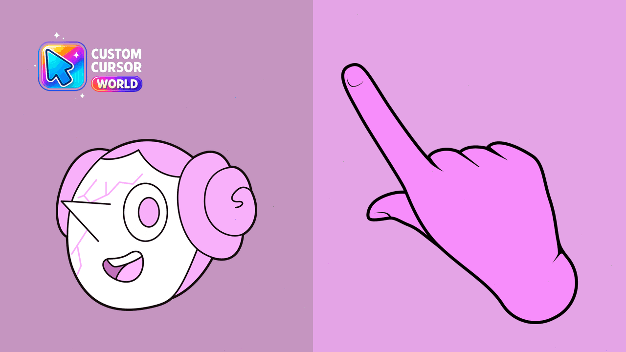 Прев'ю курсор-паку: Pink Pearl Cursor Pack