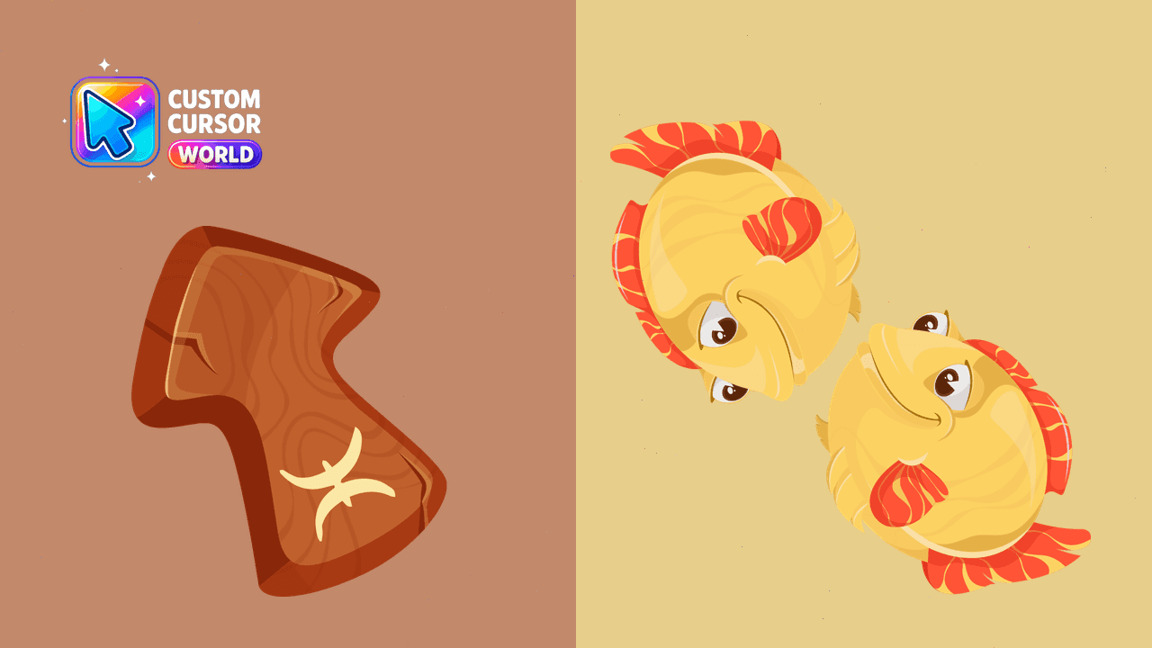Прев'ю курсор-паку: Pisces Custom Cursor Pack
