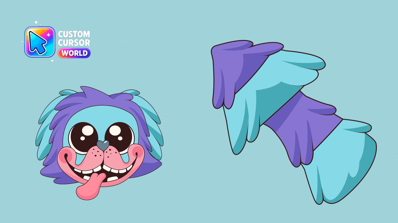 Прев'ю курсор-паку: Custom Cursor Pack - Pug-a-Pillar for Chrome & Edge