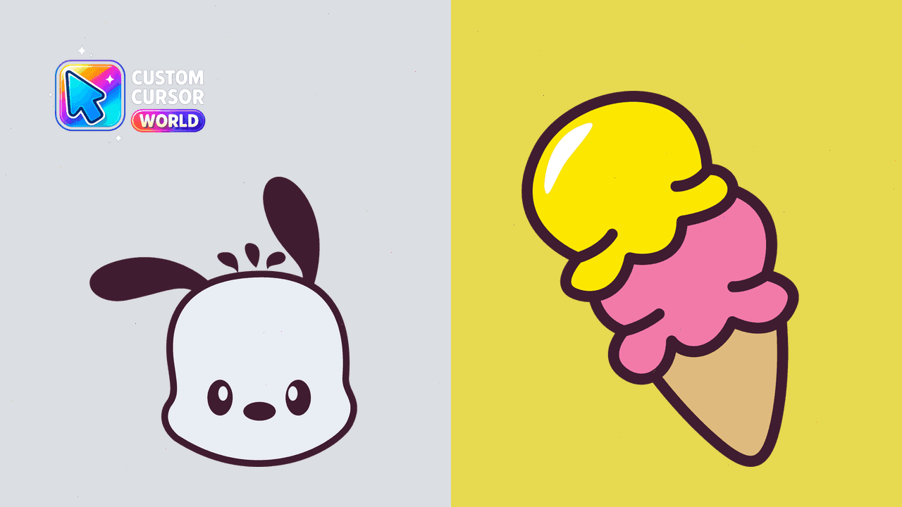 Прев'ю курсор-паку: Pochacco Custom Cursor Pack