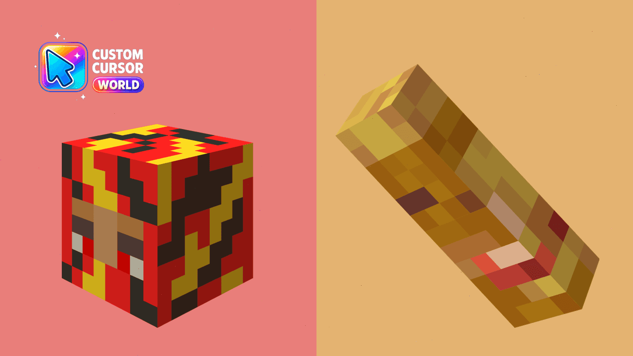 Прев'ю курсор-паку: Ponk Minecraft Cursor Pack