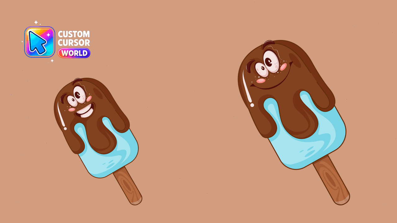 Прев'ю курсор-паку: Custom Cursor Pack - Popsicle Ice Cream