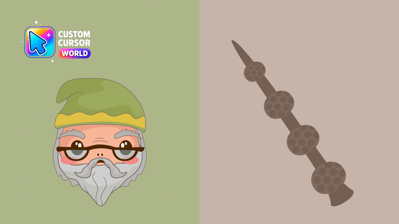 Прев'ю курсор-паку: Dumbledore Custom Cursor Pack