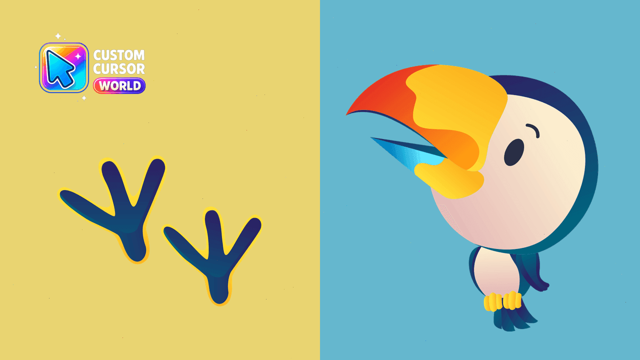 Прев'ю курсор-паку: Cute Bird Cursor Pack