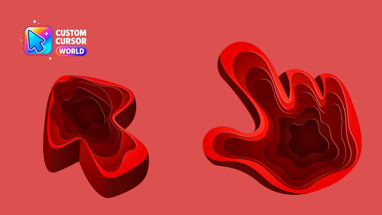 Прев'ю курсор-паку: Custom Cursor Pack - Quarry Texture for Chrome & Edge