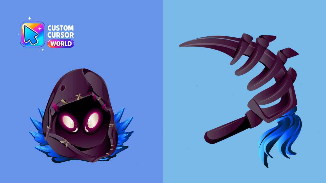 Прев'ю курсор-паку: Frosty Cursor Pack - Custom Raven Design