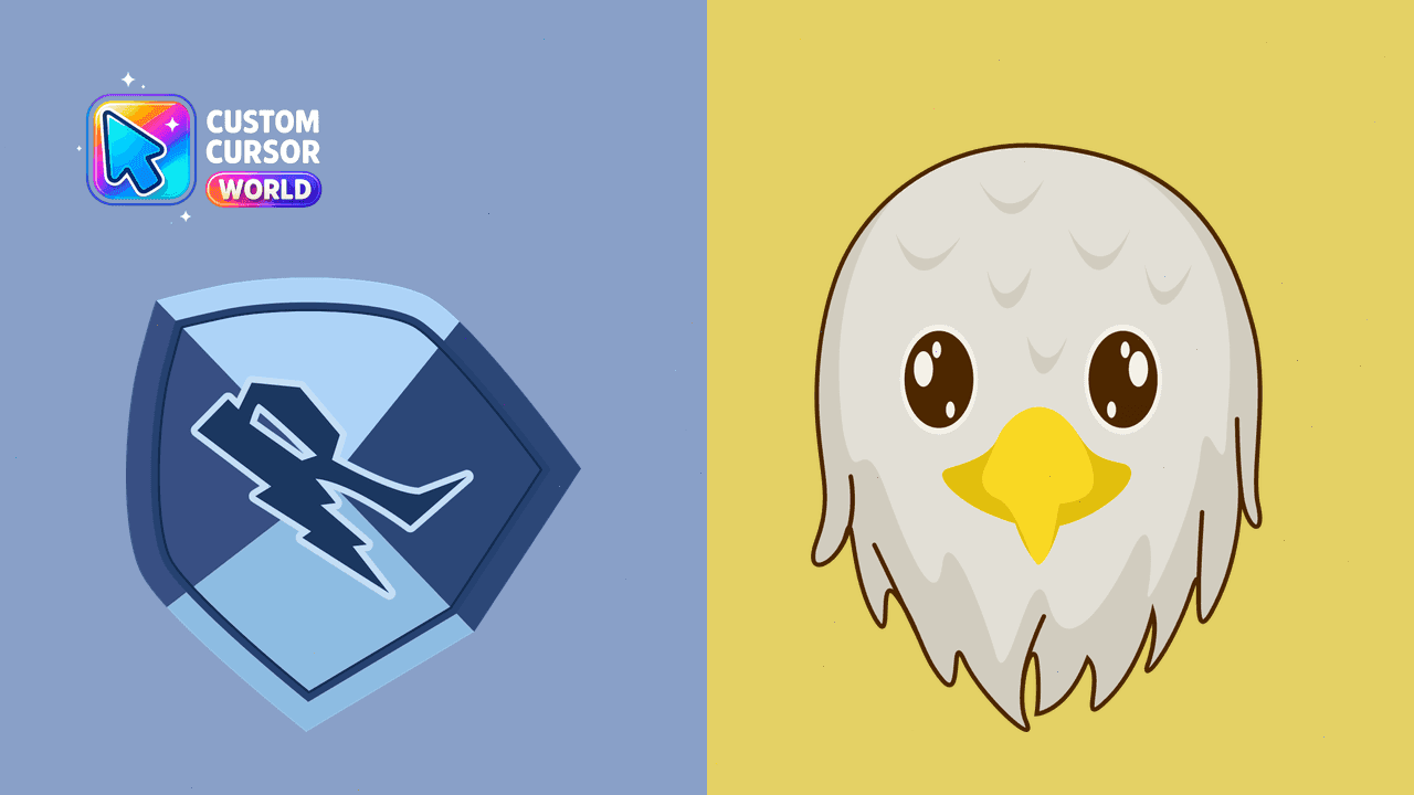 Прев'ю курсор-паку: Ravenclaw Crest Custom Cursor for Chrome