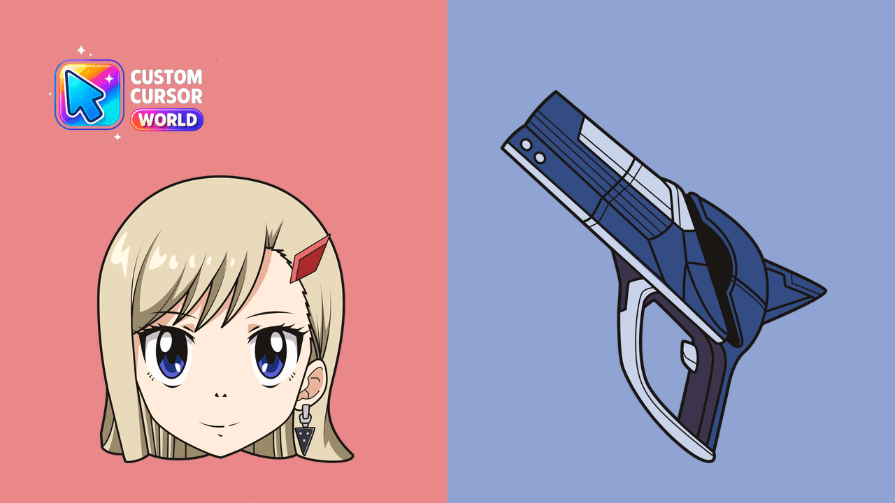 Прев'ю курсор-паку: Custom Cursor Rebecca Bluegarden Pack