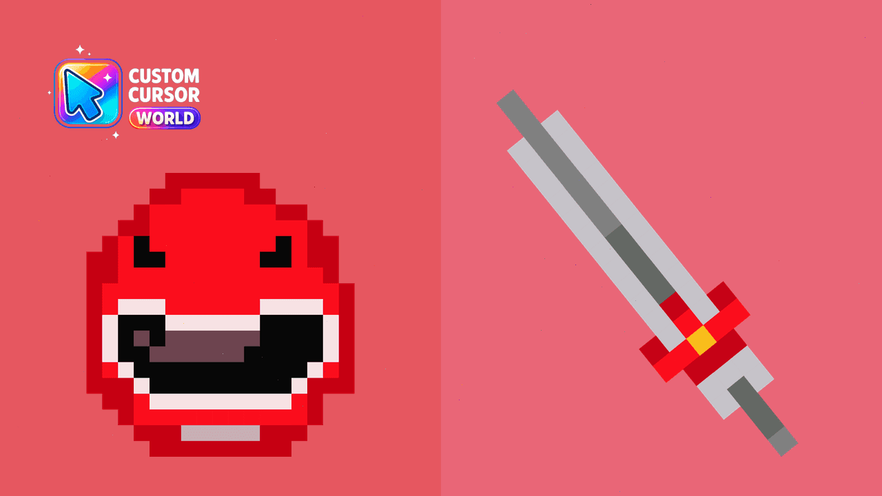 Прев'ю курсор-паку: Ranger Pixel Custom Cursor Pack