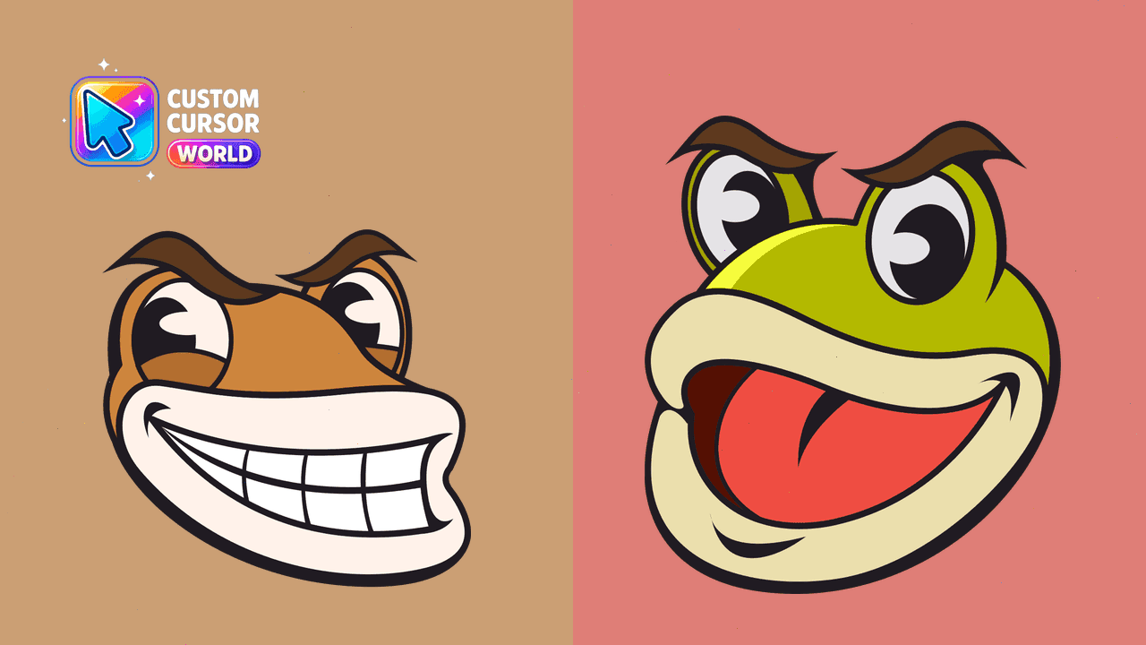 Прев'ю курсор-паку: Custom Ribby & Croaks Cursor Pack