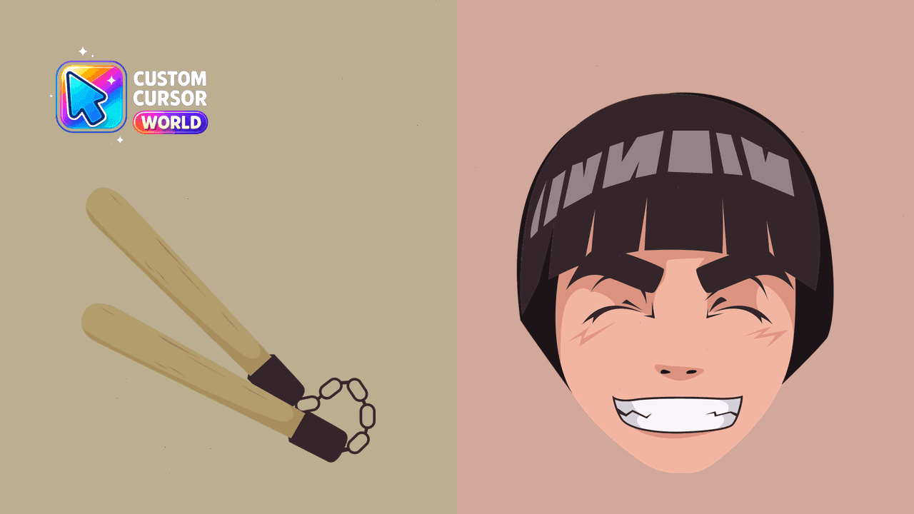 Прев'ю курсор-паку: Rock Lee Custom Cursor Pack