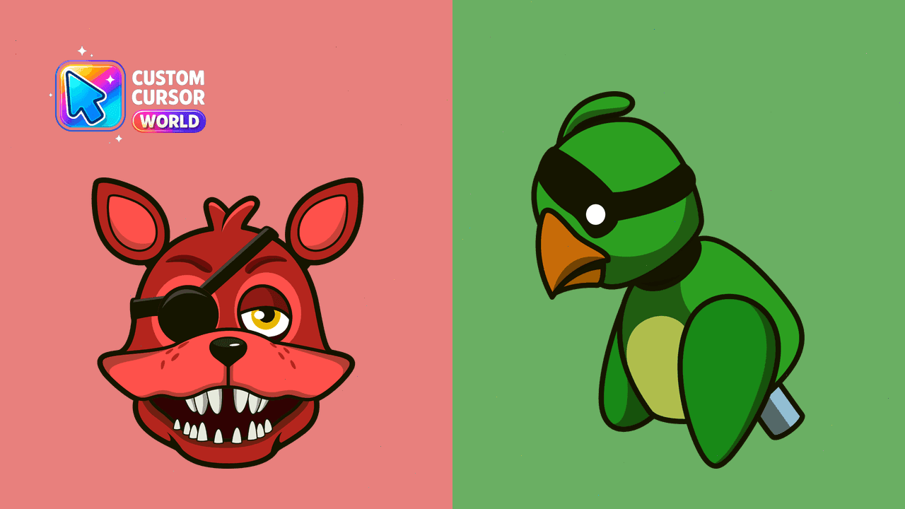 Прев'ю курсор-паку: Custom Foxy Cursor Pack