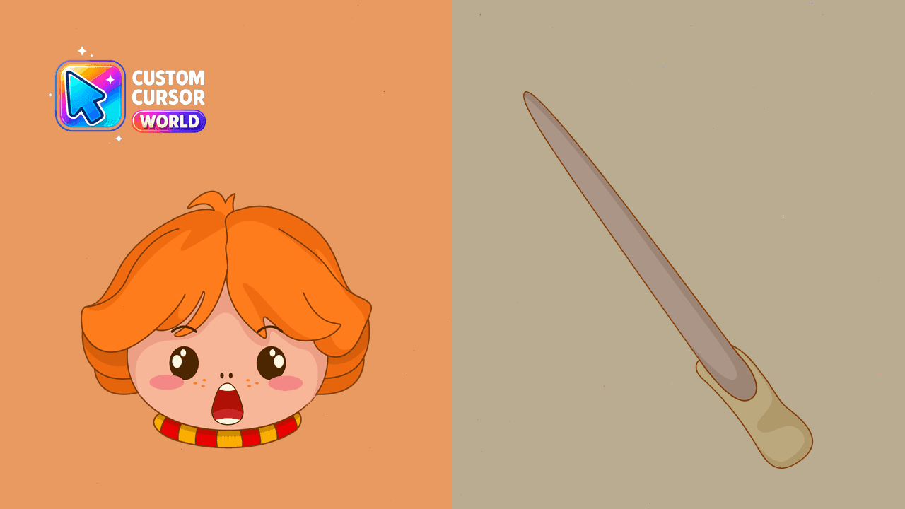 Прев'ю курсор-паку: Ron Weasley Custom Cursor Pack