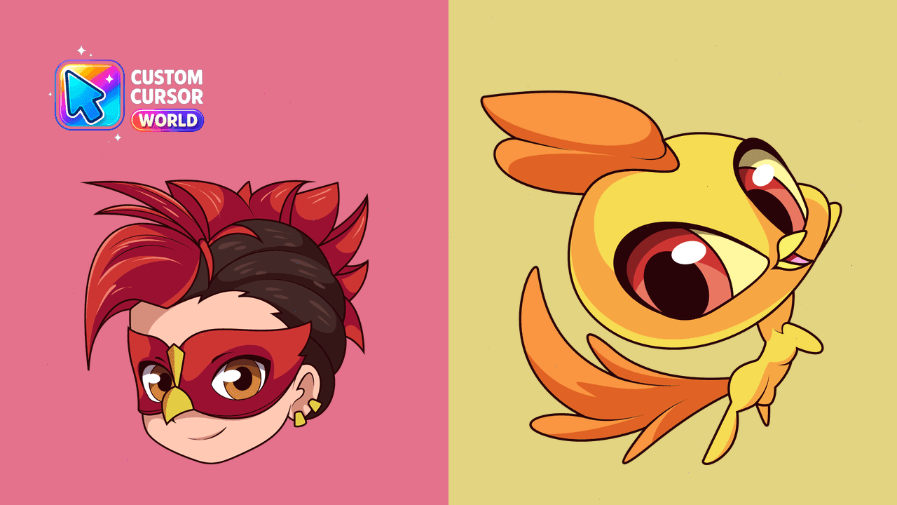 Прев'ю курсор-паку: Custom Rooster Bold & Orikko Cursor Pack for Chrome