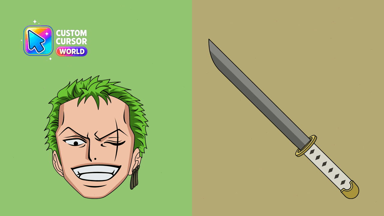 Прев'ю курсор-паку: Zoro Cursor Pack - Custom Swordmaster Pointers