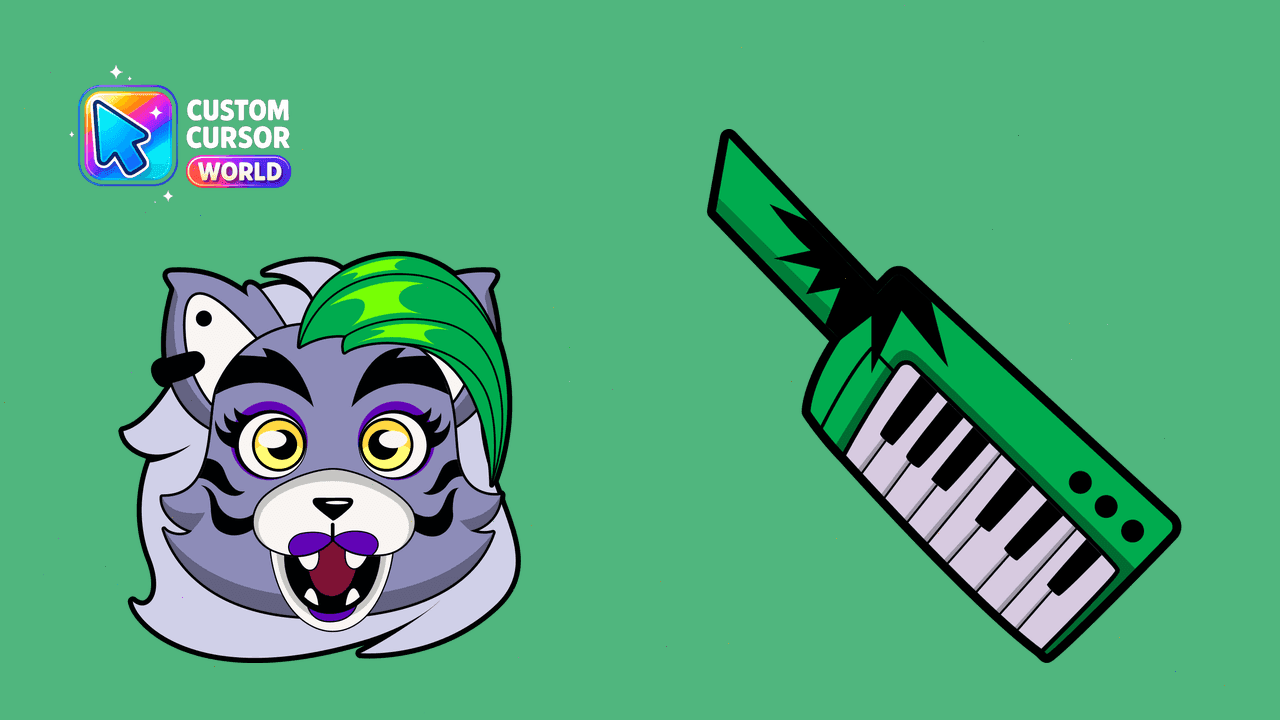 Прев'ю курсор-паку: Roxanne Wolf Custom Cursor Pack