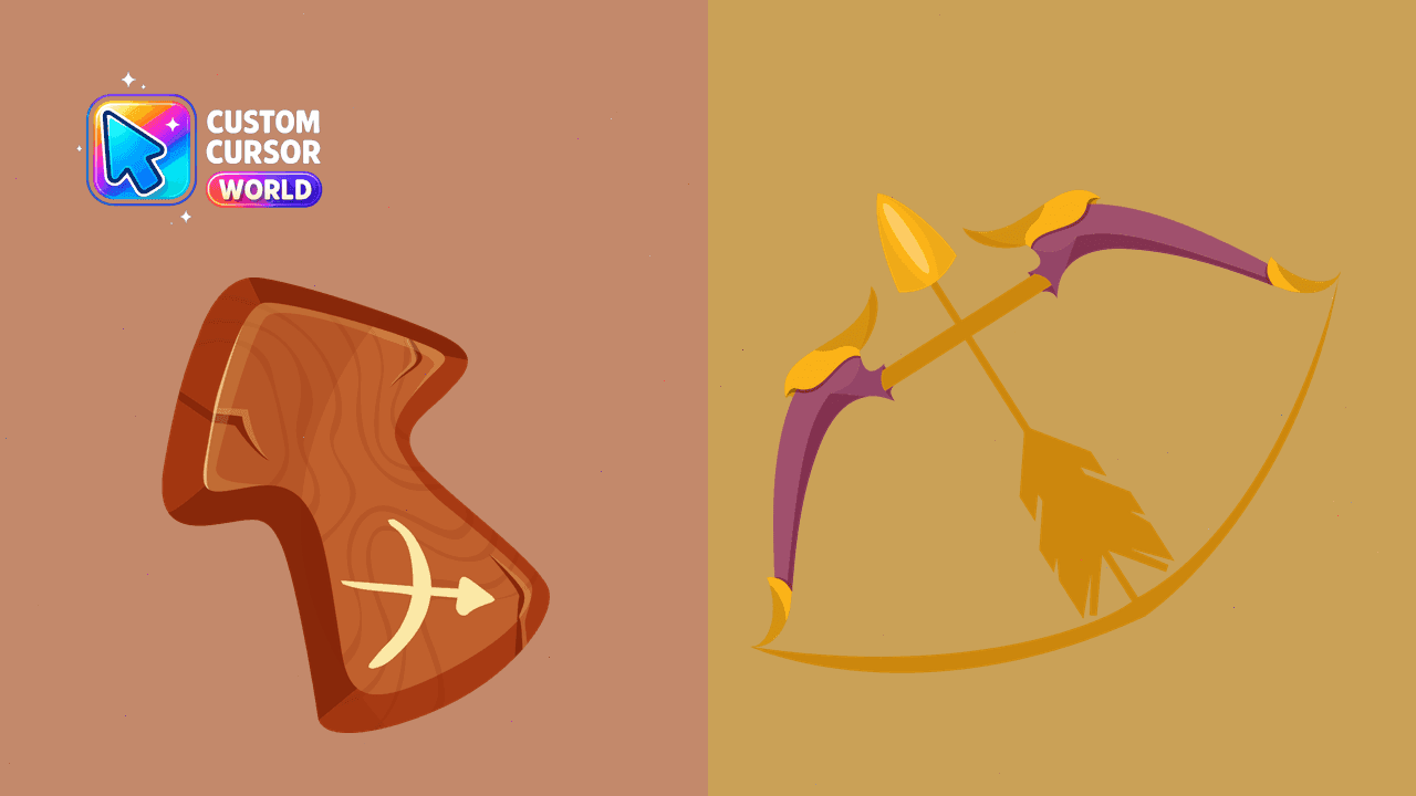 Прев'ю курсор-паку: Sagittarius Custom Cursor Pack for Chrome