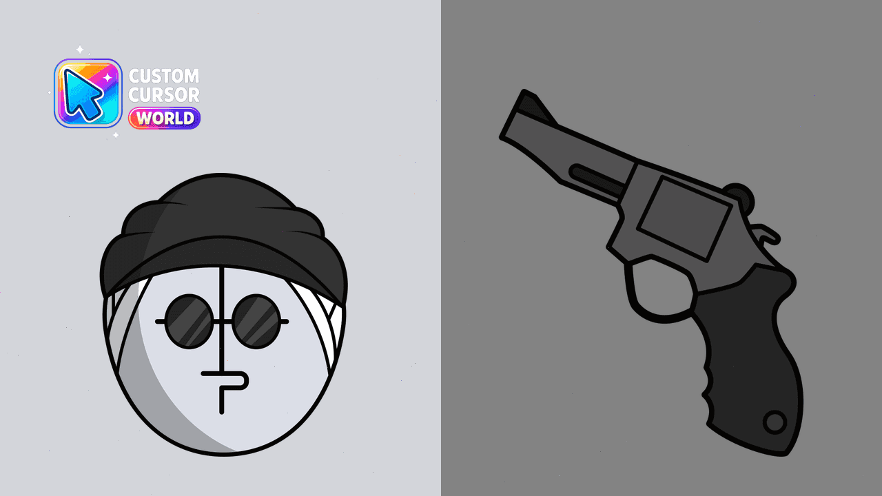 Прев'ю курсор-паку: Sanford Custom Cursor Pack for Madness Combat Series