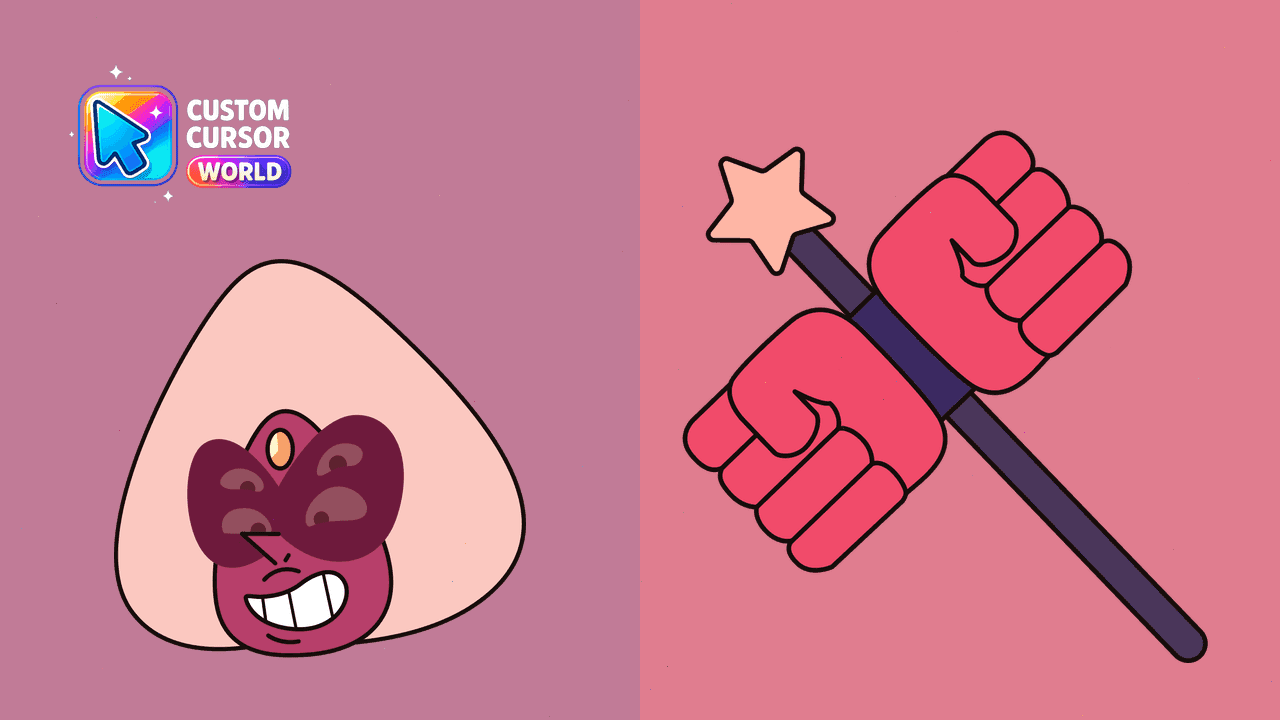 Прев'ю курсор-паку: Custom Cursor Pack - Sardonyx Inspired by Steven Universe