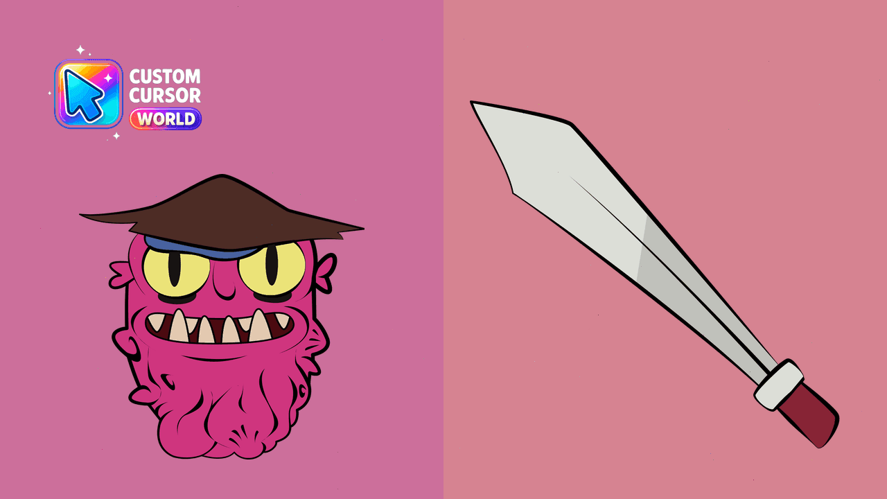 Прев'ю курсор-паку: Custom Cursor Pack - Scary Terry for Chrome & Edge