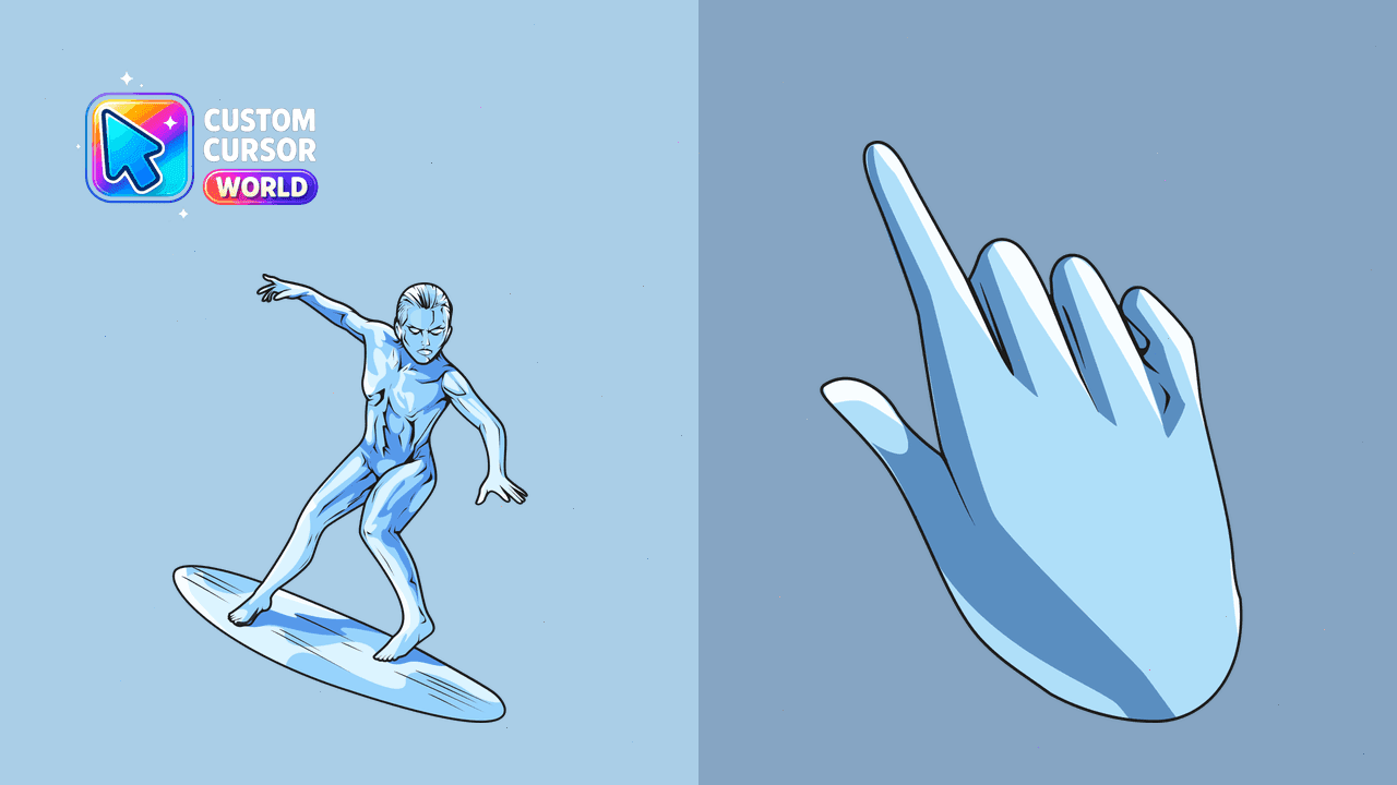 Прев'ю курсор-паку: Shalla-Bal Custom Cursor Pack for Chrome and Edge