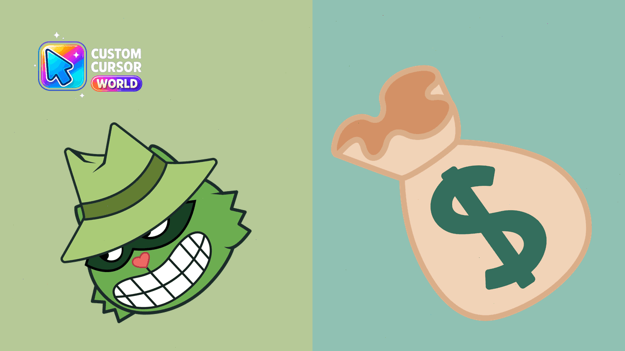 Прев'ю курсор-паку: Shifty Custom Cursor Pack for Windows & Browsers