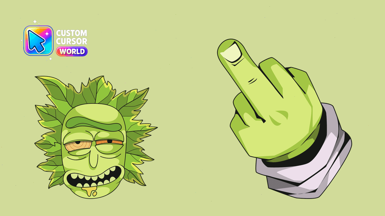 Прев'ю курсор-паку: Custom Rick Cursor Pack - Halloween Edition