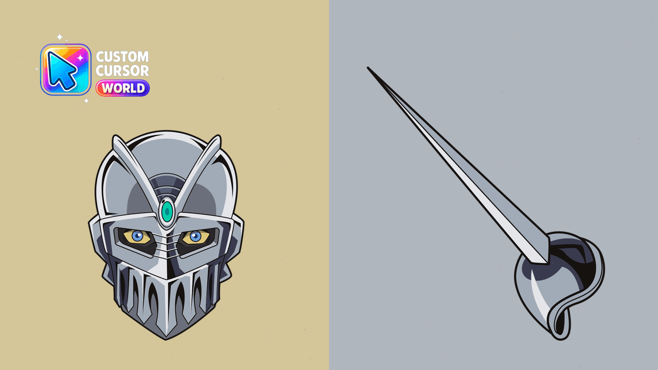 Прев'ю курсор-паку: Dynamic Silver Chariot Cursor Pack for Chrome and Edge