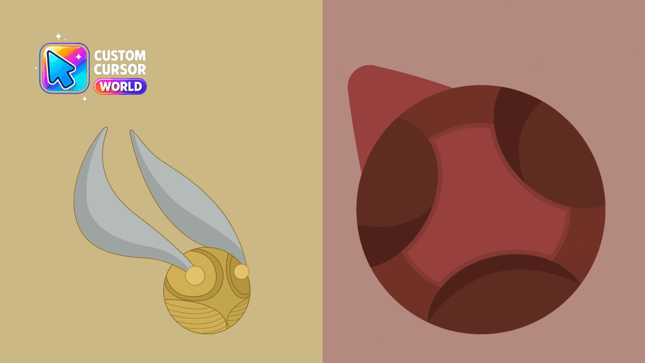 Прев'ю курсор-паку: Harry Potter Custom Cursor Pack - Quidditch Edition