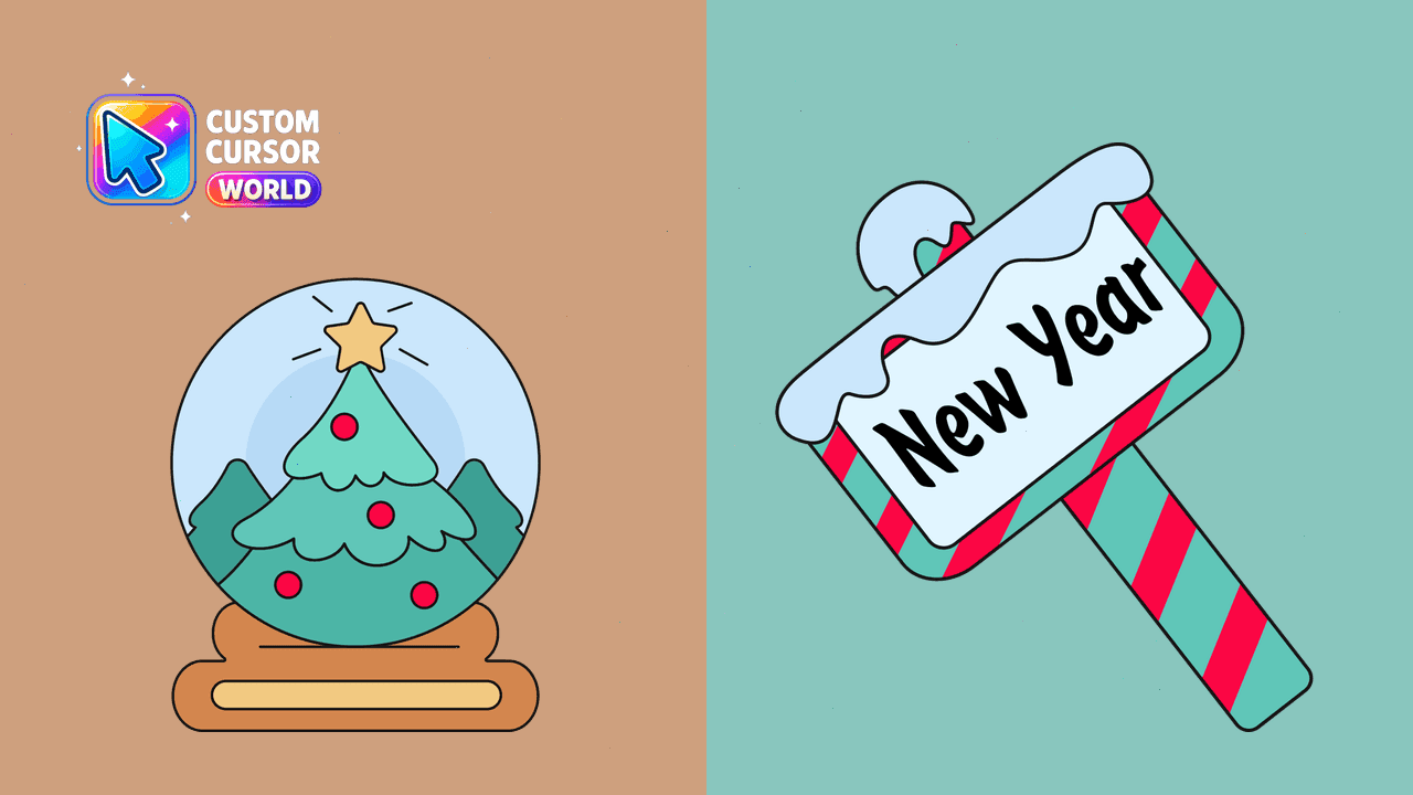 Прев'ю курсор-паку: Winter Wonder Cursor Pack for Chrome & Edge