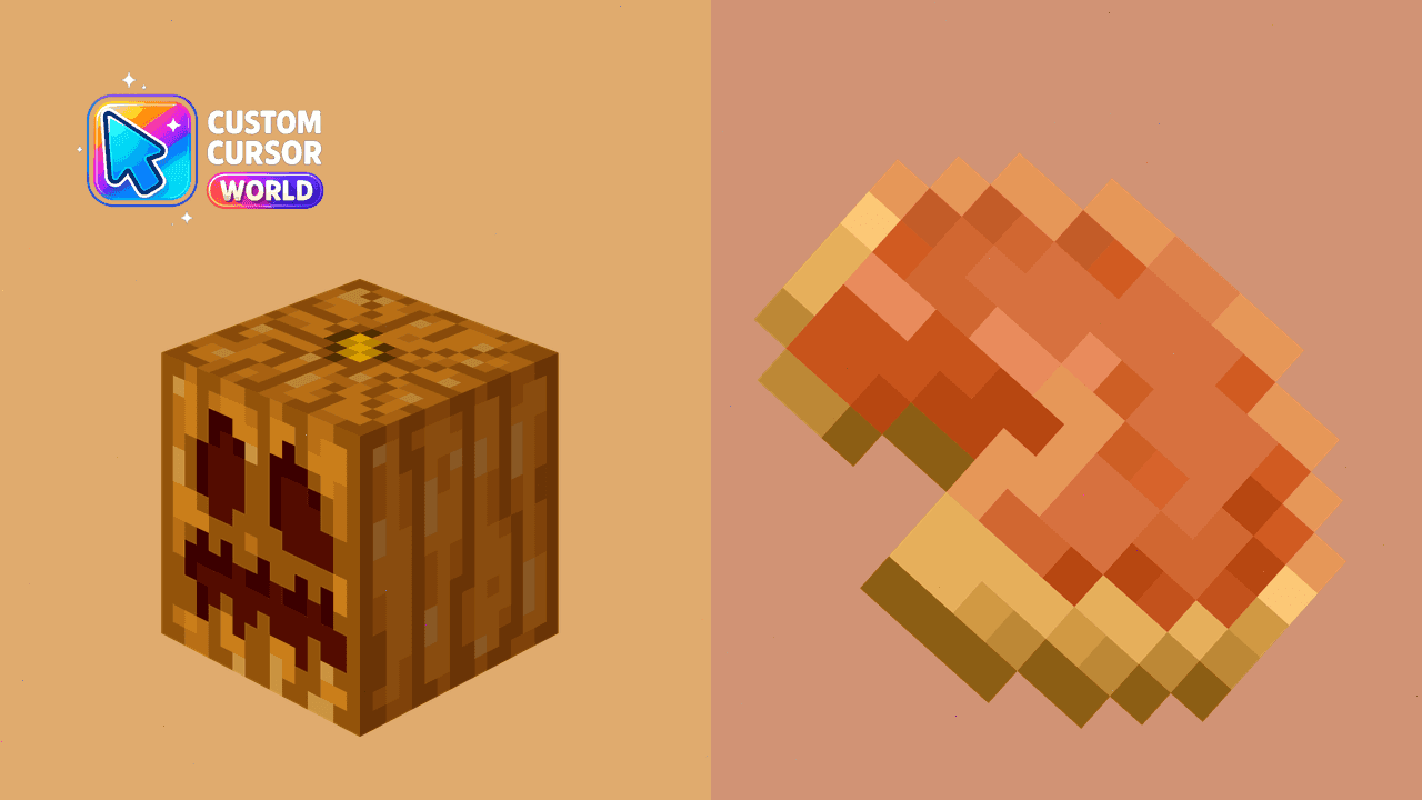 Прев'ю курсор-паку: Custom Cursor Pack - Snow Golem from Minecraft