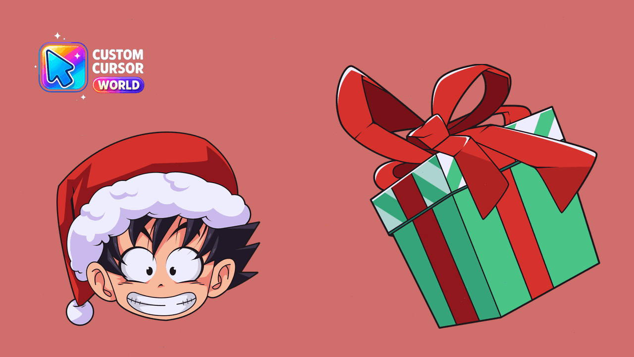 Прев'ю курсор-паку: Son Goku Christmas Cursor Pack