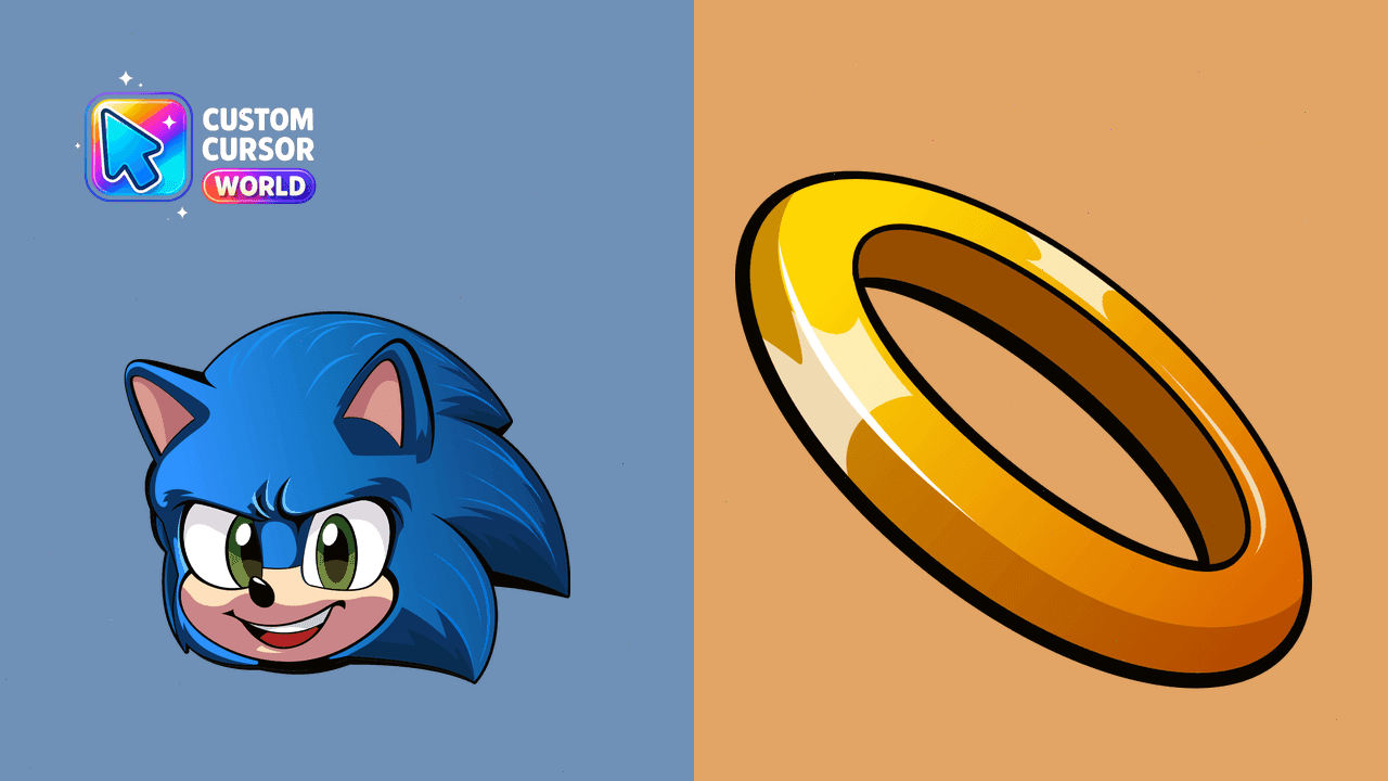 Прев'ю курсор-паку: Sonic Custom Cursor Pack