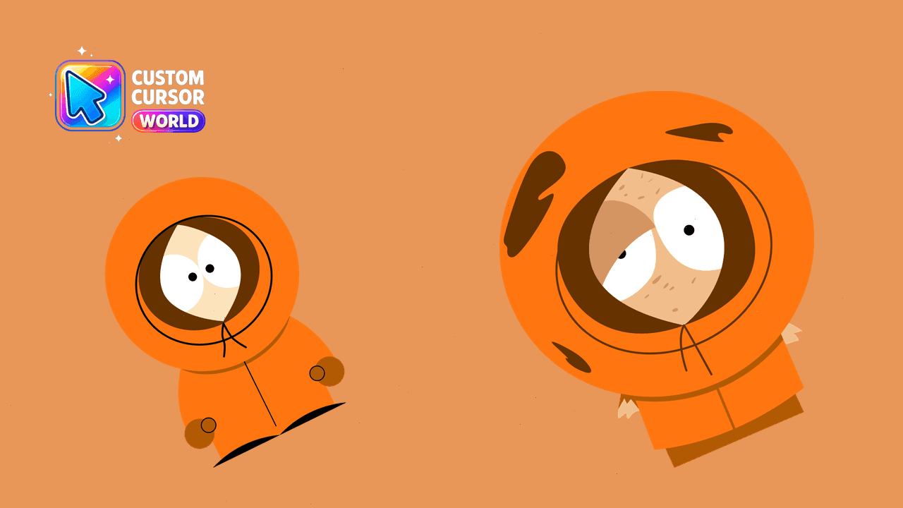 Прев'ю курсор-паку: Kenny McCormick Custom Cursor Pack for Web Browsers