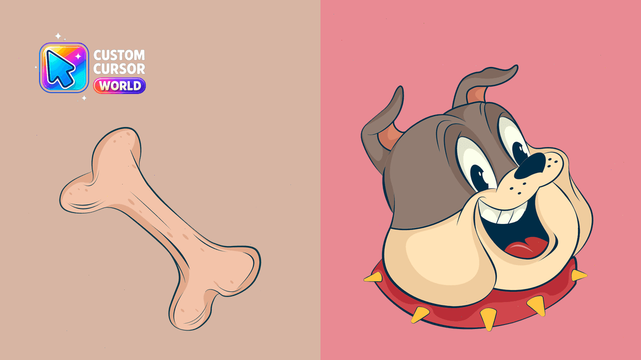 Прев'ю курсор-паку: Spike Dog Cursor Pack - Tom & Jerry Collection