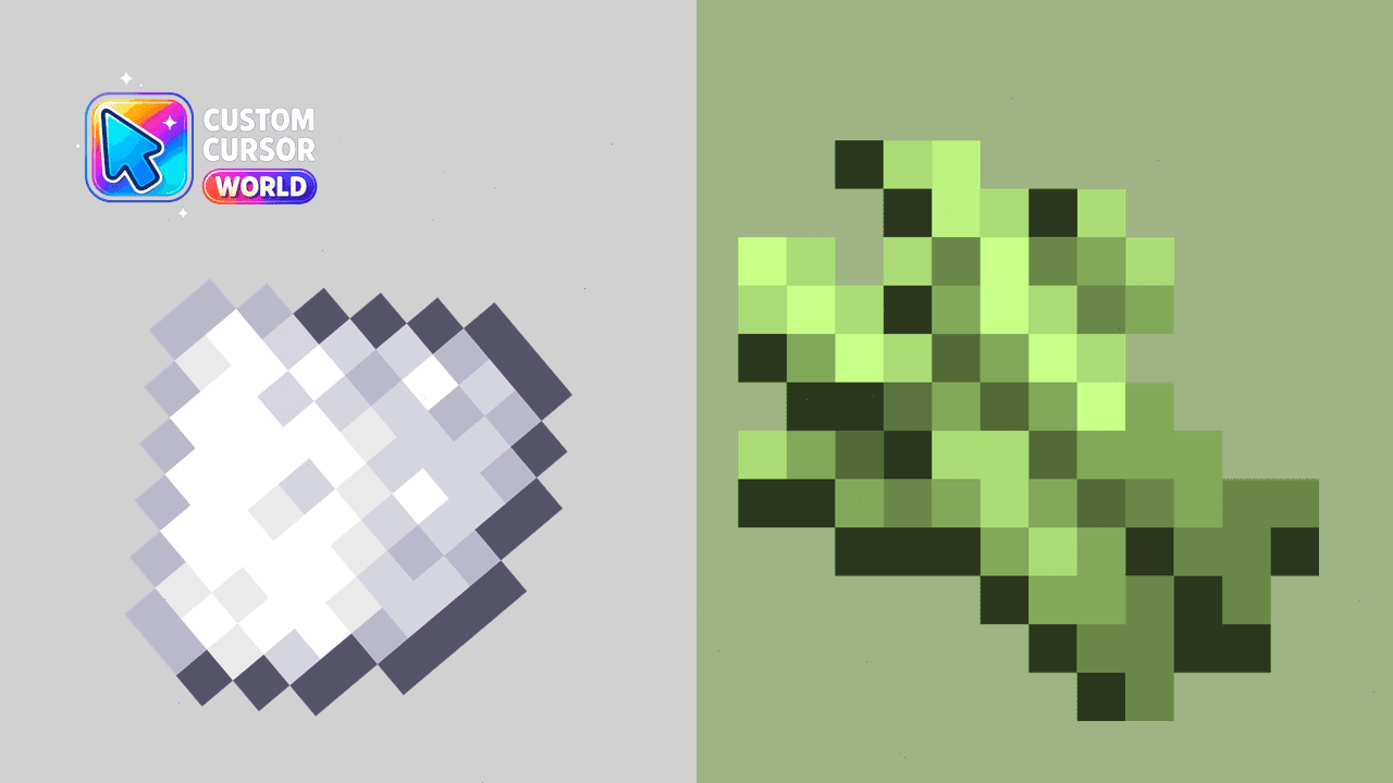 Прев'ю курсор-паку: Custom Cursor Minecraft Theme Pack