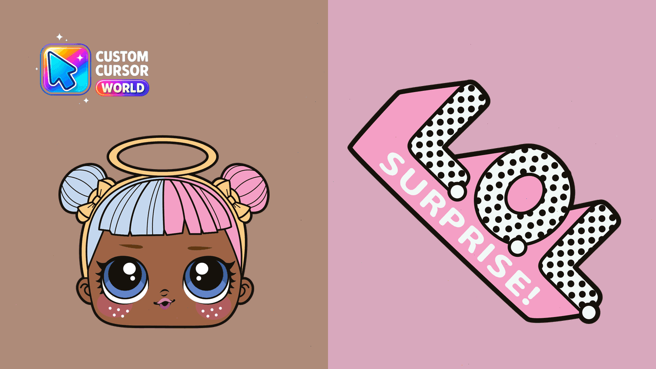 Прев'ю курсор-паку: Sweet Cursor Pack - Customize with L.O.L. Surprise!