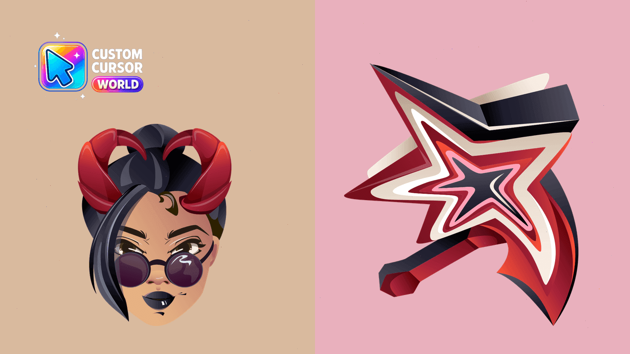 Прев'ю курсор-паку: Surf Witch Cursor Pack