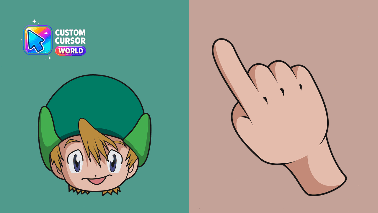 Прев'ю курсор-паку: Custom Takeru Cursor Pack for Web Browsers